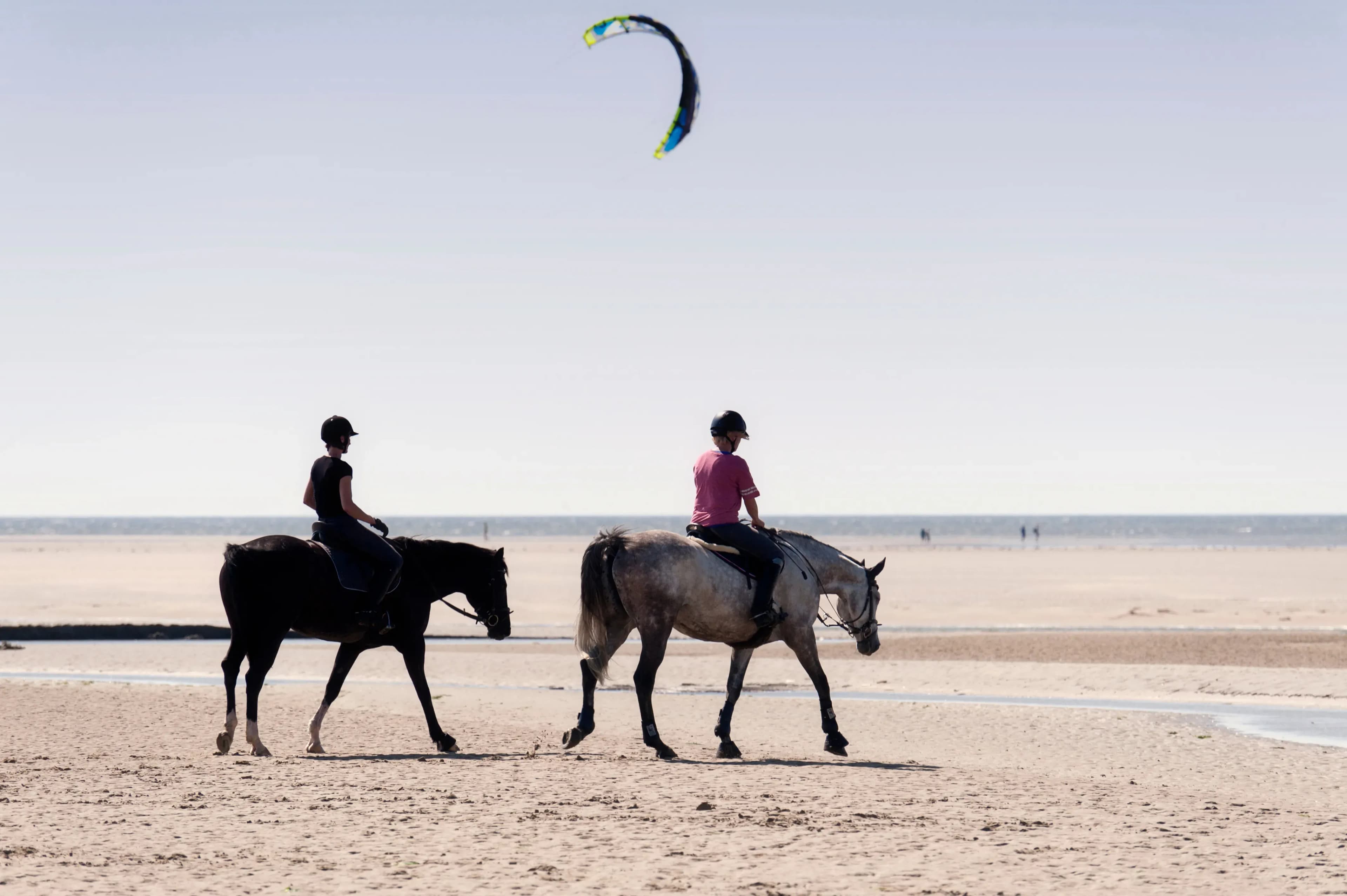 Reiten am Meer – Am kilometerweiten Strand von St. Peter-Ording