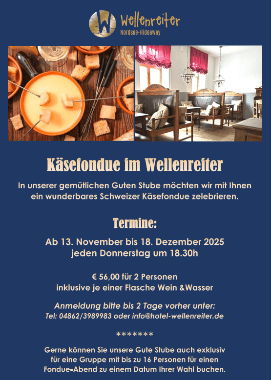 Käsefondue-Zauber in der Guten Stube – Wärme, Wein und Wohlgefühl